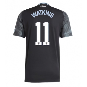 Aston Villa Ollie Watkins #11 Maglia Gara Trasferta Repliche 2025-26 Maniche Corte